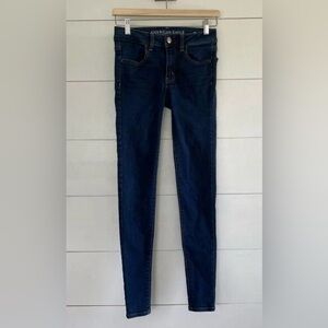 American Eagle dark wash jeggings